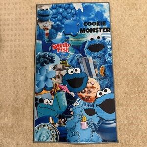 Blue Monster Rug 31x17in